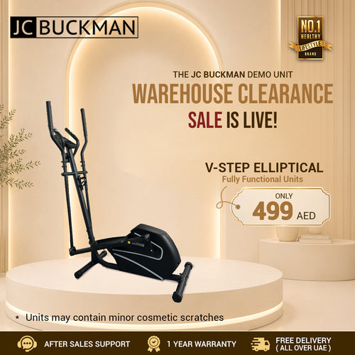 JC Buckman V-Step Elliptical Training Machine – Display Piece Sale