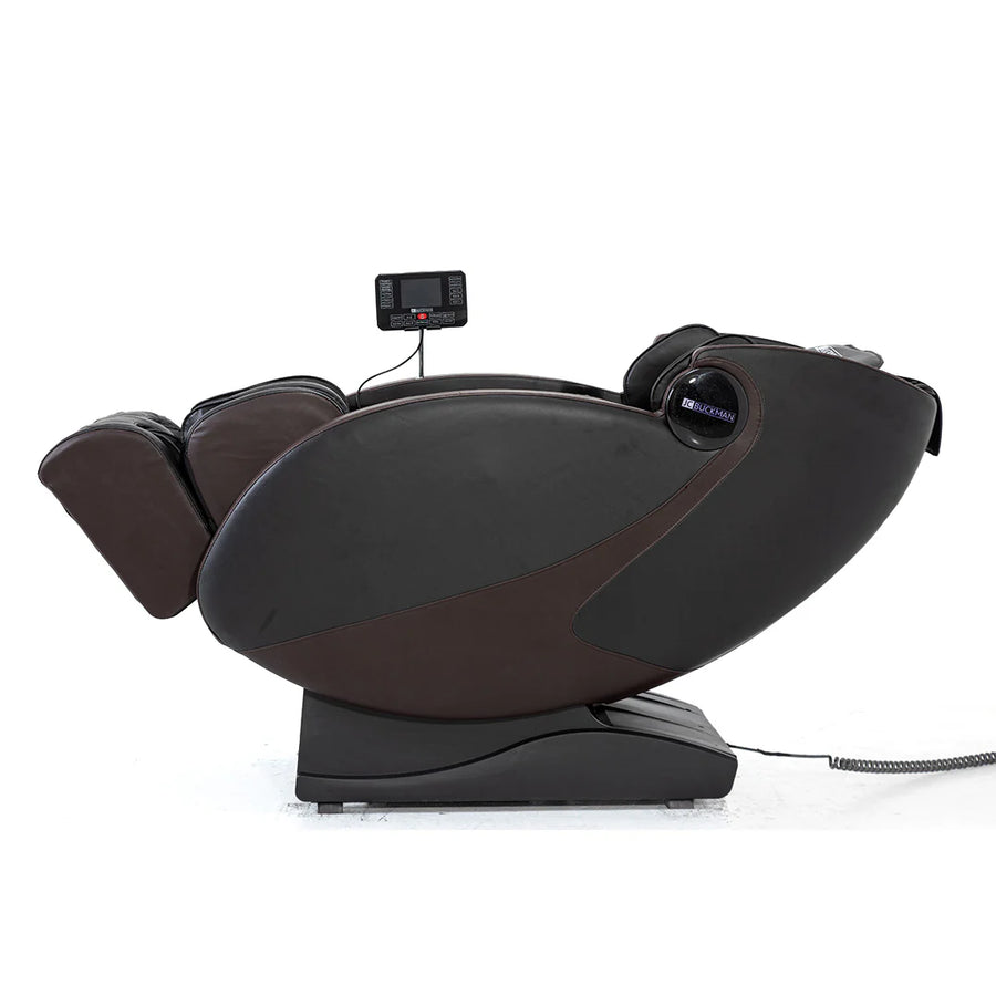Massage chair with control panel on a white background | JC BUCKMAN IndulgeUs Full Body Massage Chair